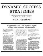 Dynamic Success Strategies